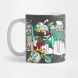 Holy Crap Christmas Mug